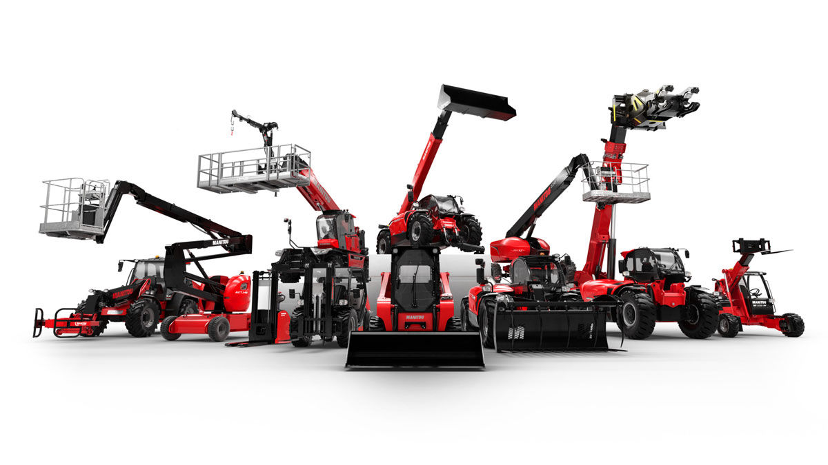 Manitou machines line-up